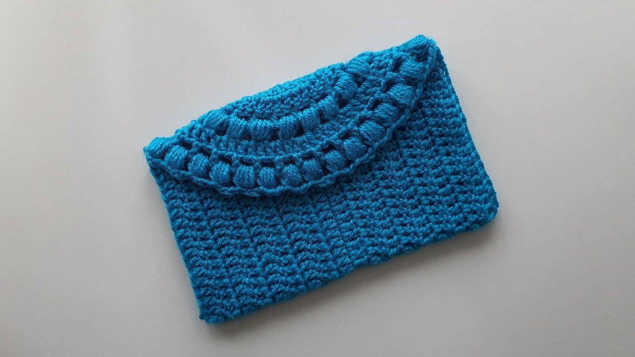 Сумка-клатч крючком. Вязание крючком / How To Crochet Handbag