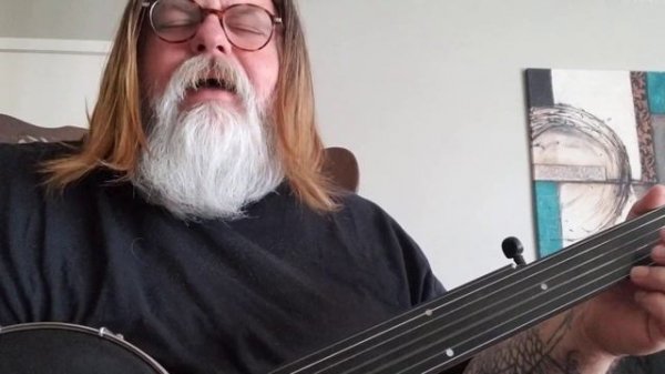 Country blues by Doc Boggs 7 string banjo