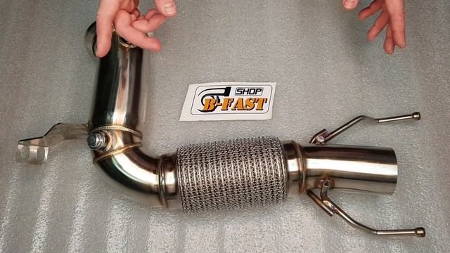 Даунпайп MINI Cooper F54 F55 F56 F57 +JCW +BMW X1 X2 B48