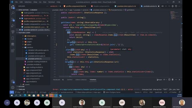 Angular 2021Q3 Task review #4 смотреть онлайн
