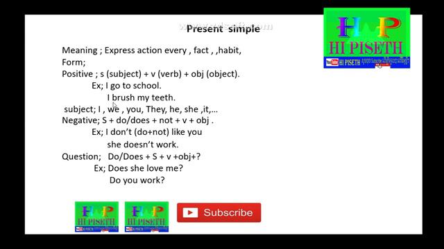 Teaching English about present simple 1 смотреть онлайн