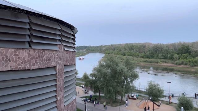Прогулка Оренбург | Парк и спуск на Красной площади Оренбург смотреть онлайн