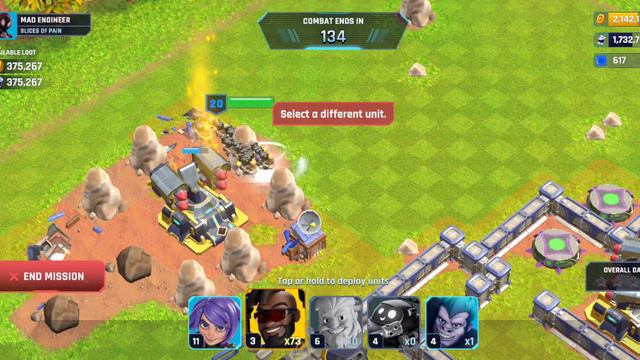 Heroes of Mavia - Mission 49 (1 Brute 4 Boom kart 21 Striker 48 Skyfire) смотреть онлайн