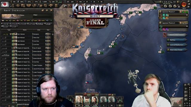 Kaiserreich Weekly 2021 Tournament| Grand Final | Kaiserreich | Hearts of Iron IV | 14 смотреть онлайн