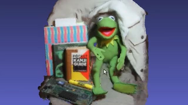 3D reconstruction of kermit from multiple images смотреть онлайн
