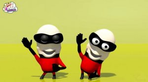 Finger Family Red Minion Family | Finger Family Rhymes For Children in 3D