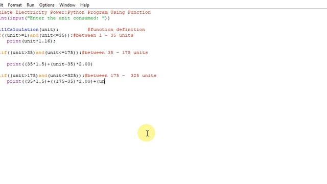 Calculate Electricity Power Python Program Using Function смотреть онлайн