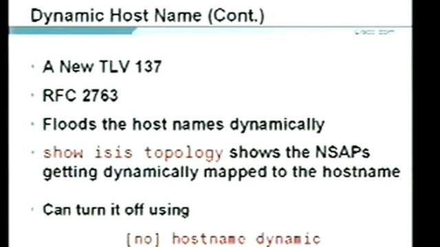 Tutorial: IS-IS Deployment & Design Guidelines, with Emphasis on New Features смотреть онлайн