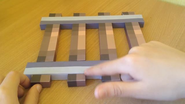 Бумажный Minecraft: 3D рельсы смотреть онлайн
