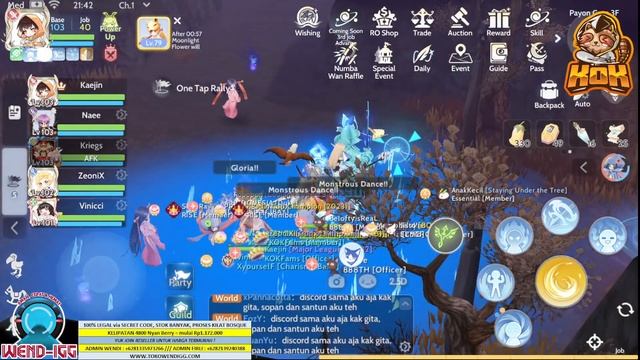 #KOKFams KEMBALI JADI LK GABUS - RAGNAROK ORIGIN [INDONESIA] смотреть онлайн