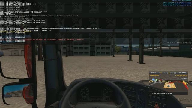 Как включить свободную камеру в Euro Truck Simulator 2 смотреть онлайн