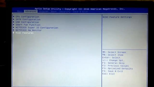 Детально bios HUANAN X79 V2.46 , идентичен X79Z смотреть онлайн
