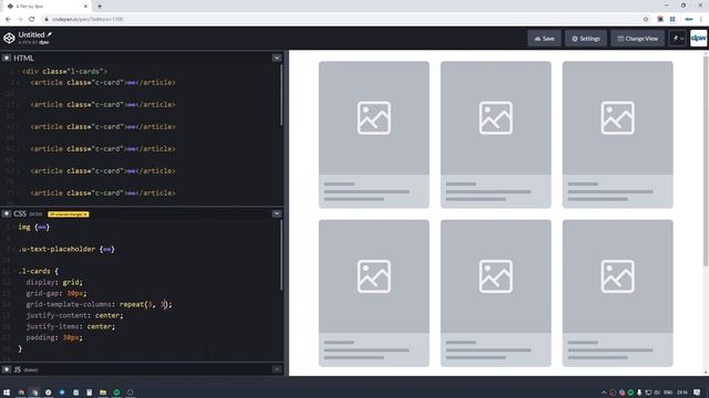 Cards Layout com CSS Grid (Sem Media Queries) em 2min смотреть онлайн