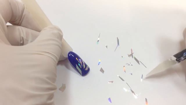 Дизайн ногтей. Голография. Битое зеркало смотреть онлайн