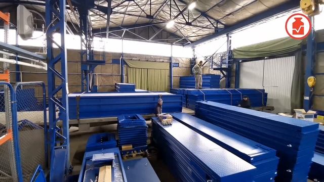 Отгрузка автомобильных весов заказчику смотреть онлайн