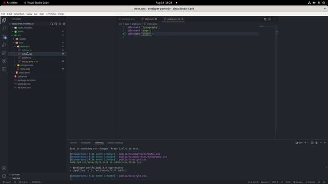 Portfolio Website - Part 2 - SASS setup смотреть онлайн