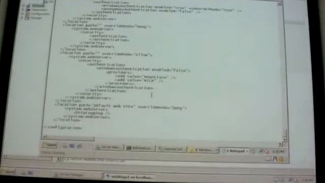 Сервер приложений, IIS7: Изменения в конфигурационной модели. Часть 2 смотреть онлайн