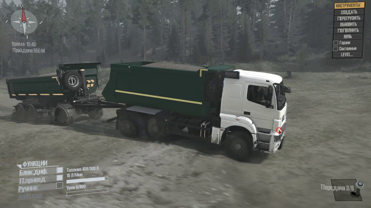 MudRunner KAMAZ 65802_65806 смотреть онлайн