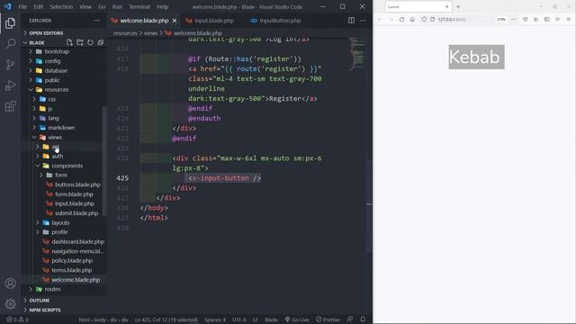 Rendering Blade components | Laravel Blade Components смотреть онлайн