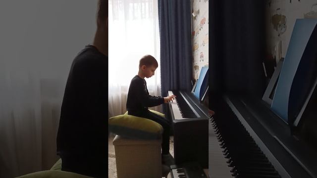 Белый снег. Фортепиано. Аккомпанемент с фонограммой. смотреть онлайн