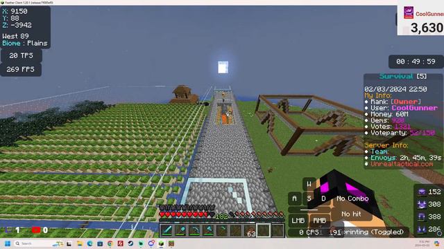 JOIN My Bedrock and java Minecraft SMP Server! смотреть онлайн