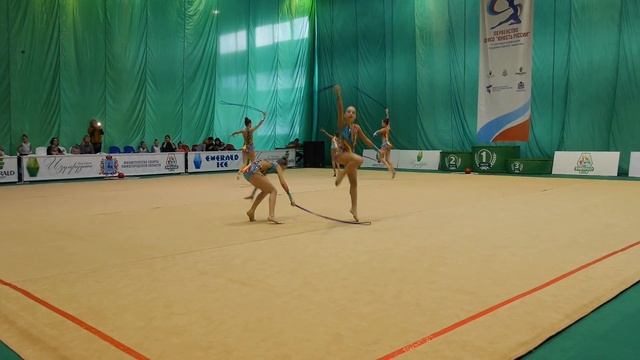Художественная гимнастика/ОГФСО Юность России/команда г.Нижний Новгород СДЮСШОР16/скакалки смотреть онлайн
