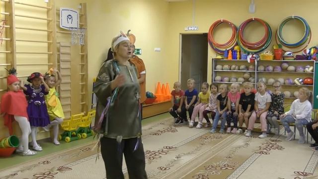 Интерактивное развлечение "Домик для дядюшки Тыквы" смотреть онлайн