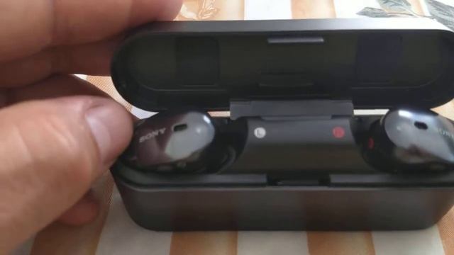 Fone ouvido Bluetooth Sony WF 1000X. смотреть онлайн