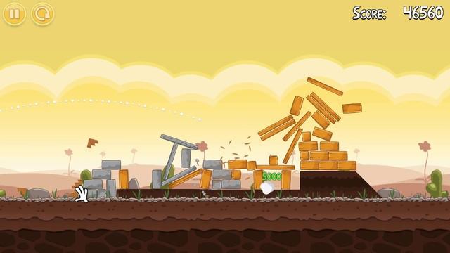 Poached Eggs - Level 3-17 - Three Stars [ Angry Birds ] смотреть онлайн
