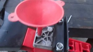 замена масла в дровоколе Hecht 670