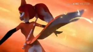 Превращение леди баг и супер кот (на оборот)