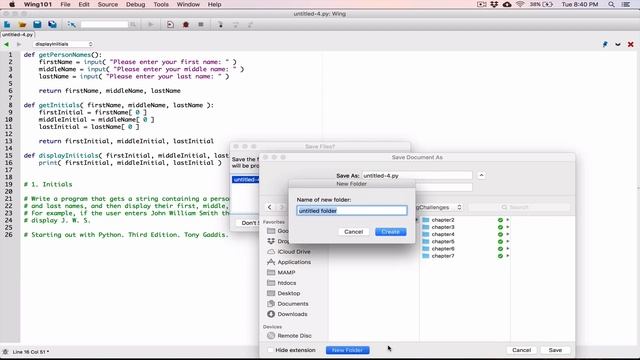 8.1. (Part 2) Initials - Python смотреть онлайн