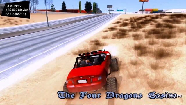 Toyota Celica GT Cabrio Off Road - GTA San Andreas TUNING / ? 4K / 60FPS ? GTX 1080 _REVIEW смотреть онлайн