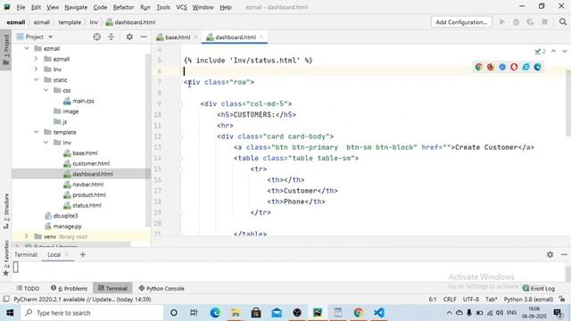 Dashboard part5 using Django framework and python смотреть онлайн