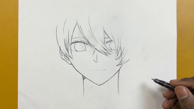 How to draw Aqua Hoshino step-by-step [ oshi no ko ] смотреть онлайн