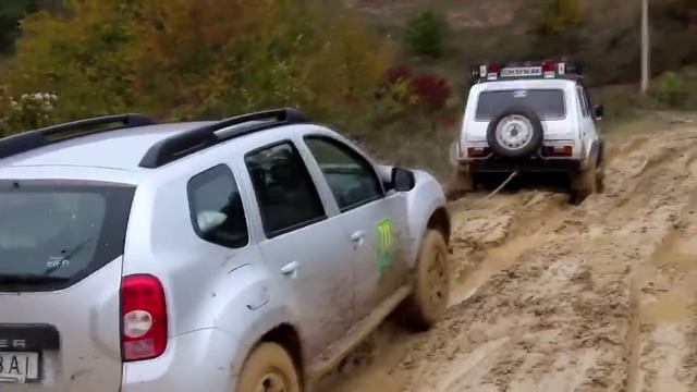 Renault Duster против NIVA 3D Off Road 4x4 #1 смотреть онлайн