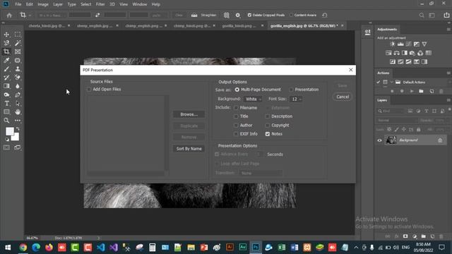 How to generate multi page pdf in photoshop | How to create multiple page pdf in photoshop смотреть онлайн