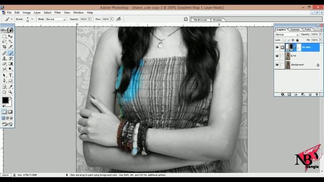 How to Make Selective Color / Color Splash Effect In Photoshop | Photoshop Tutorial смотреть онлайн