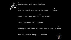 Have You Ever Seen The Rain by Creedence Clearwater Revival - Guitar Chords & Lyrics