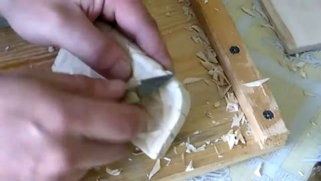 Резная салфетница / Геометрическая резьба / Woodcarving