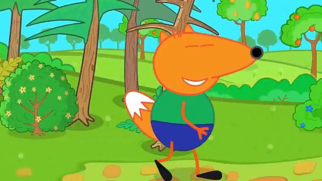 Fox Family ANGRY BIRDS Challenge One on Island Friendship Finger Family Song Nurseryp2p2 смотреть онлайн