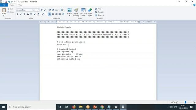 AWS EC2 User Data or Launch EC2 with bash or bootstrap script - Learn AWS Free - Video -8 смотреть онлайн