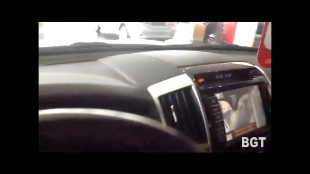 Land Cruiser 202 - работа передней камеры с решёткой SWL смотреть онлайн