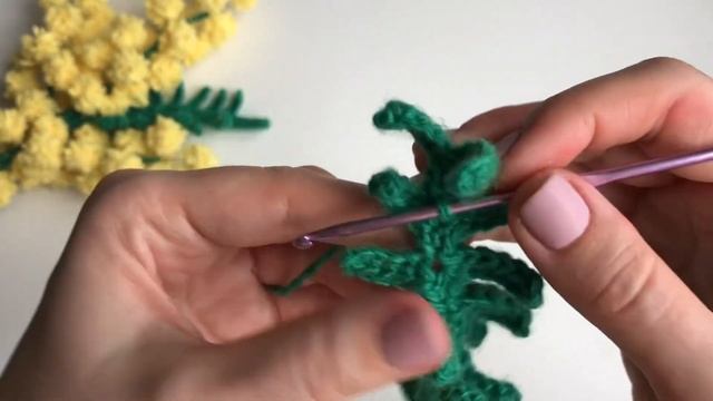 Подарок для МАМЫ своими руками / Мимоза крючком. Мастер-класс 2 смотреть онлайн