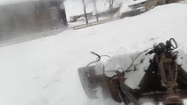 ?? Дт75 очень много снега! Справится ли дт75 с таким количеством снега! ??