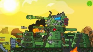 КВ-44 против КВ-45 - Мультики про танки