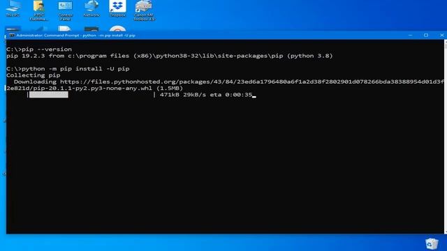 How to Upgrade Python PIP in Windows | Urdu / Hindi смотреть онлайн