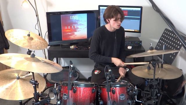 Cherry Lotus - Jetlag - Drum Cover смотреть онлайн