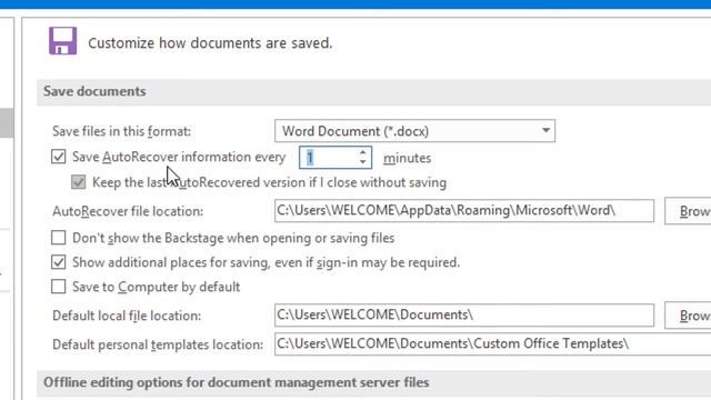 How to enable AutoSave Option in MS Word, Excel and PowerPoint смотреть онлайн