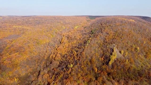 Осенние виды в районе села Подгоры(Самара). На квадрокоптере, как на самолете! смотреть онлайн